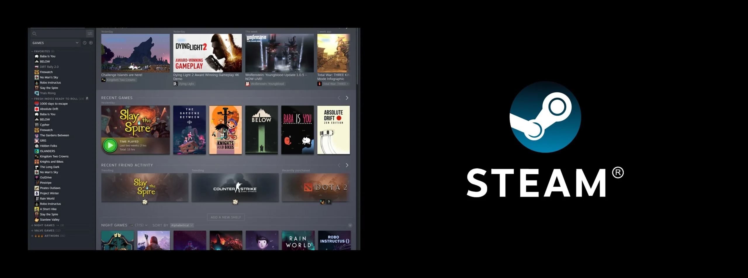 Steam gift cards and Steam top ups